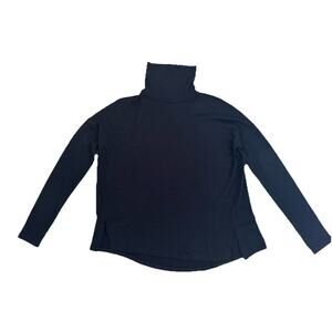 Rag & Bone Jean pullover sweater black turtleneck oversized size Small